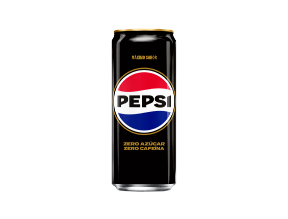 Lata Pepsi Zero sin cafe&iacute;na