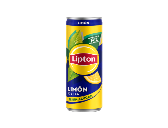 Lata Lipton Lim&oacute;n Zero